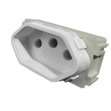 Módulo Tomada 20A - NOVARA Branco Total